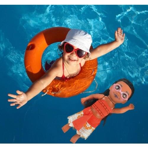 Swimming Doll Creative Electric Swimming Doll Baby Shower Doll Provide Bathing Companionship Summer Toys Floating On The Water