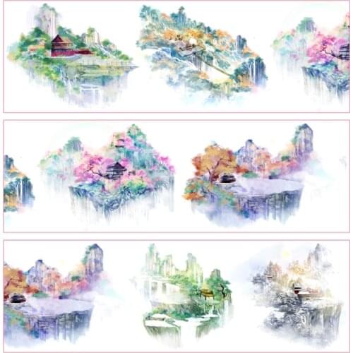 5M The Dreaming Fairy Mountains Masking Tape