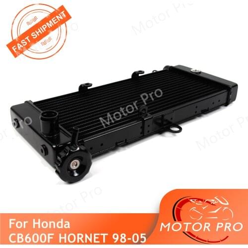 Radiator For Honda CB600F HORNET 1998 - 2005 Cooling Cooler Motorcycle Parts CBF CB600 CB 600 F 1999 2000 2001 2002 2003 2004