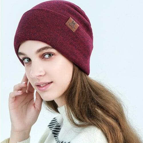 Beanies for Men Women Solid Woolen Outdoor Sports Hat Winter Womens Knit Cap Warm Hat Soft Casual Cap Bonnet Skullies Hat