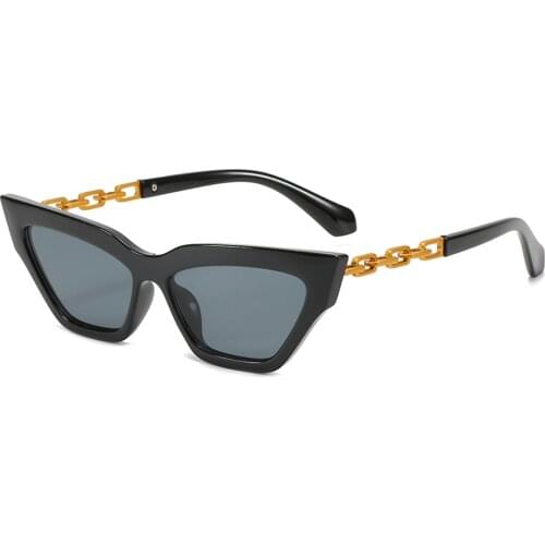Vintage Cateye Women Sunglasses Hip-hop Glasses UV400 Shades Eyewear Outdoor Sun Protection Sexy Retro Eyewear