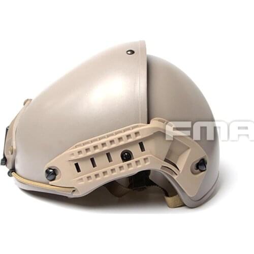 FMA CP AF Helmet Outdoor Sports Tactical Helmet DE/BK/FG (L/XL)