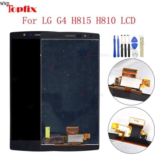 100% Tested 5.5"inch LCD For LG G4 H815 H812 LCD Display Touch Screen Digitizer Assembly With Frame Pantalla Replacement Parts
