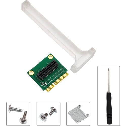M2 SSD Adapter M Key M.2 PCI-E NVME SSD to Mini PCI-E Card or B+M Key M.2 NGFF SATA-Bus SSD to mSATA Card Converter Adapter New