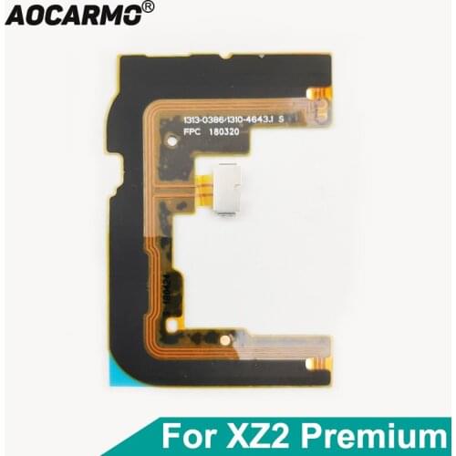 Aocarmo For SONY Xperia XZ2 Premium H8116 H8166 XZ2P NFC Sensor Antenna Induction Coil NFC Module Flex Cable Replacement