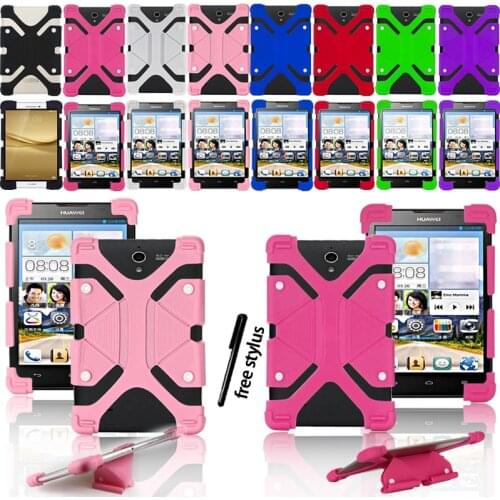 For Huawei MediaPad T5 10 /10 Fhd/10 Link/MatePad 10.8/Pro 10.8/Honor Pad 5/WaterPlay 10.1 Tablet Case Cover + Free Stylus