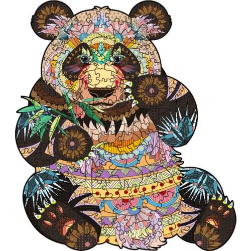 Wooden Puzzle Unique Shape Pieces Animal Gift For Adults And Kids 200 Pieces