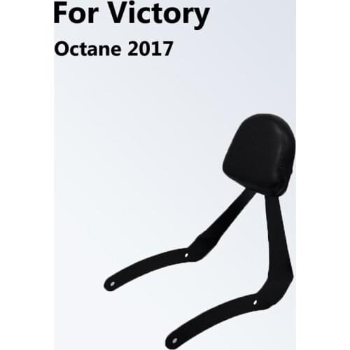 For Victory Octane 2017 Sissy Bar Leather Driver Backrest Pad Motorcycle Modification Accessories Backrest