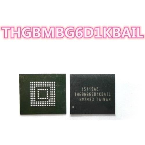 Good quality THGBMBG6D1KBAIL BG6D1 BGA LCD EMMC 8G memory chip Free shipping