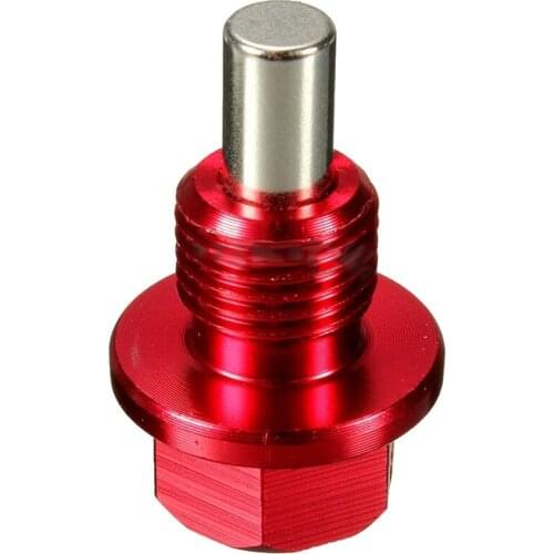 M12 x1.25 netic Engine Oil Pan Drain Filter Adsorb Plug Bolt Crush Washer