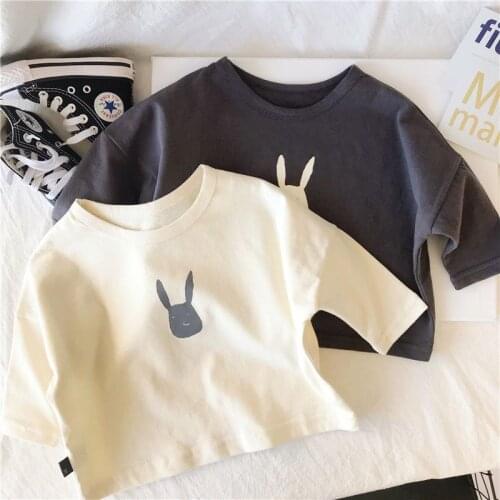 2020 Autumn Fall Long Sleeve Boys T-shirt 2 Years Old Toddler Girls Children Top