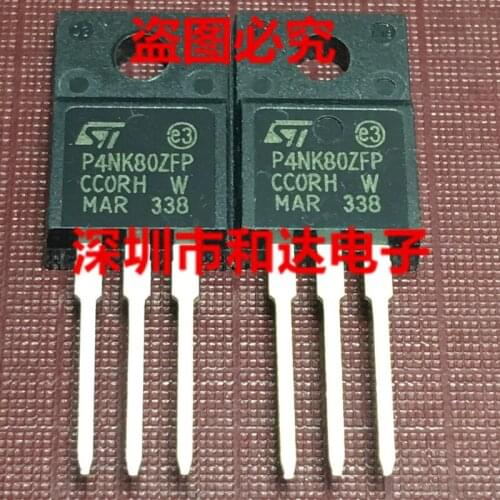 P4NK80ZFP STP4NK80ZFP TO-220F 800V 3A