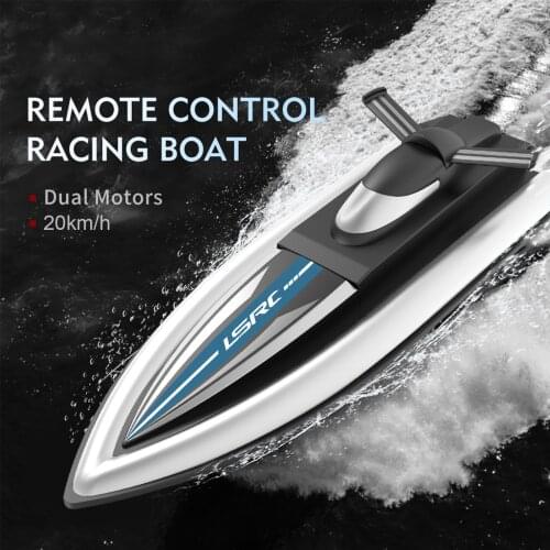 RC Boat High-speed Remote Control boat 2.4GHz Waterproof Yacht Ship Model Childrens waterproof Water Electric Speedboat Toys