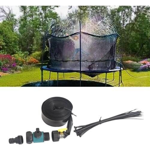 Trampoline Sprinkler for Kids Adults Fun Summer Water Play Sprinklers Games Toys