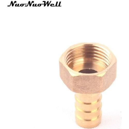 Pure Brass 1/2" DN15 Female Thread 10mm Barb Hose Tail Pipe Connector Hose Tail Fittings High Quality Water Gas Oil Adapter