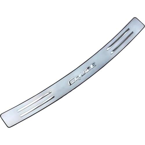 High quality stainless steel rear windowsill panel,Rear bumper Protector Sill For Chevrolet Cruze 2009--2015 4dr Sedan