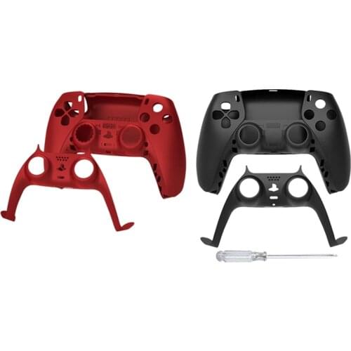 JYS Protective Shell for PS5 Game Controller Handle Decorative Strip Game Controller Plastic Cover