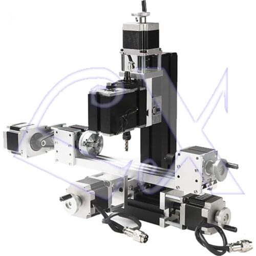 Zhouyu TCZ20005MTF 4 Shafts CNC Milling Machine/Mach3 CNC DIY Drilling & Milling Machine