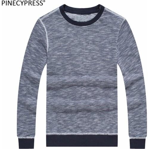 100% Cotton Quality Man Autumn Spring Male Round Neck Long Sleeve Fashion Red Blue Spot Easy Care Iron Free 2021 Men Sweatshirt