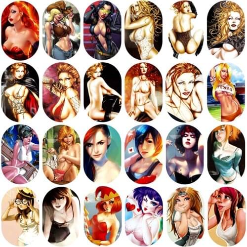 12 sheets water decal nail art nail sticker slider tattoo full cover fashion girl decals manicure supplies tools new arrive