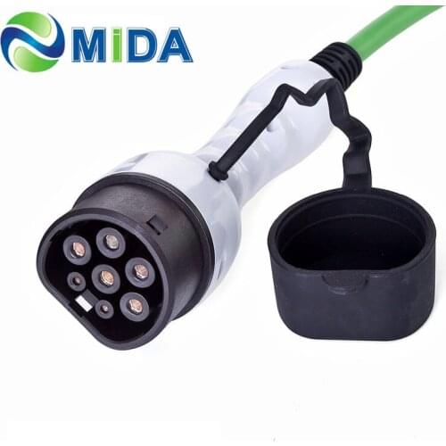 16Amp Type 2 Female EV Connector Single Phase IEC 62169-2 Type2 EV Plug EV Chargerfor EV Charging Car Side EU standard Mennekes