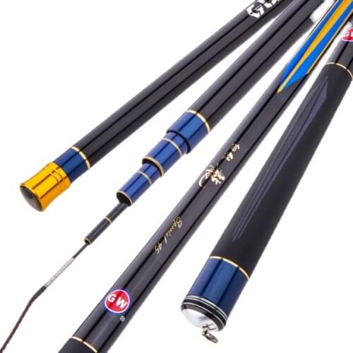 2.7m 3.6m 3.9m 4.8m 5.4m 6.3m Hand Rod 28 Tone Taiwan Fishing Olta Vara De Pesca High Carbon Fiber Carp Fish Canne