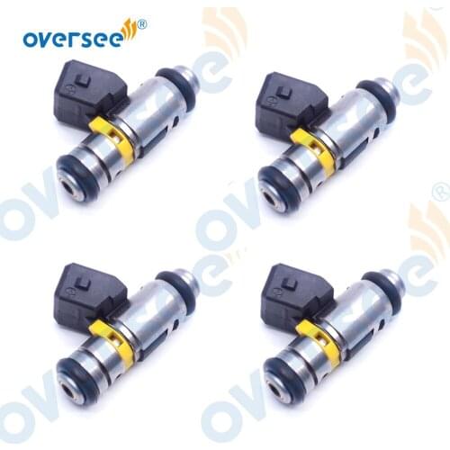 4 pcs Boat Motor Fuel Injector Nozzle 861260T For MERCRUISER MAG V8 V6 BOAT M EFI IWP069