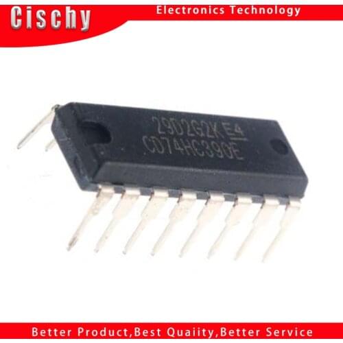 5pcs/lot CD74HC390E HD74HC390P 74HC390 DIP-16