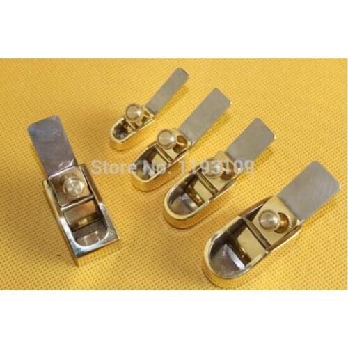 5 pcs various size mini brass planes, Violin/Cello making tools, Copper Metal