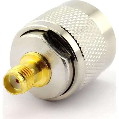 50PCS N Male Plug to SMA Female Plug RF Coaxial Adapter Connector