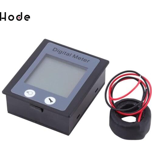 AC 80-260V 100A LCD Display Digital Current Voltage Power Energy Meter Multimeter Ammeter Voltmeter tester voltage indicator