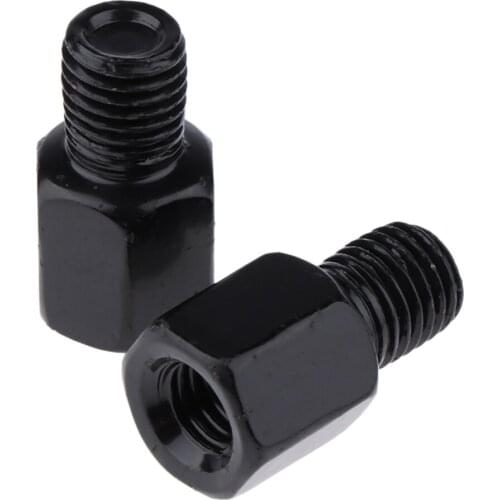 Wing Mirror Adapter RH 8mm - LH 10mm Rear View For Yamaha Motorcycle