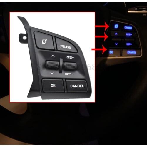 Car Modification Accessories Brand New Constant Speed Cruise Module Multi-functional Steering Wheel Button For Hyundai Tucson
