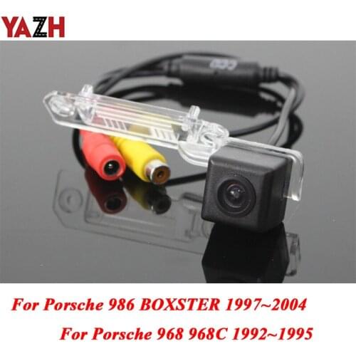 YAZH HD CCD Car Rear View Camera For Porsche 968 968C 986 BOXSTER Wide Angle CCD Waterproof Car Backup Camera HD Night Vision
