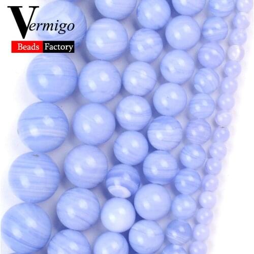 Natural Purple Stripe Agates Stone Beads for Jewelry Making 4mm-12mm Spacer Loose Beads Diy Bracelets Handmade Jewellery Perles