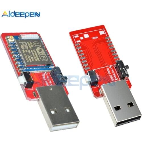 CH340 CH340G USB to ESP8266 ESP-07 Wireless Wifi Module 4.5V-5.5V Developent Board WiFi Built-in Antenna To TTL Driver IC Module