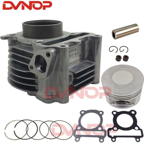 Motorcycle Engine 52.4mm Suite Cylinder Kit & Piston Kit Cylinder Gasket for Yamaha ZUMA125 YW125 BWS125 Nxc Cygnus X 125