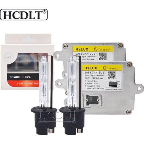 HCDLT 1 Set 35W Yeaky Xenon HID Canbus Kit HID H1 H7 H11 HB3 HB4 D2H Xenon Bulb Kit 4500K 5500K 6500K Hylux 2A88 Canbus Ballast