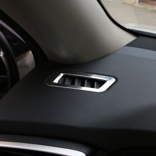 Color My Life ABS Interior Air Condition Vent Cover Trim Sticker For Nissan X-TRAIL Xtrail X trail T32 2013+ Qashqai J11 2014