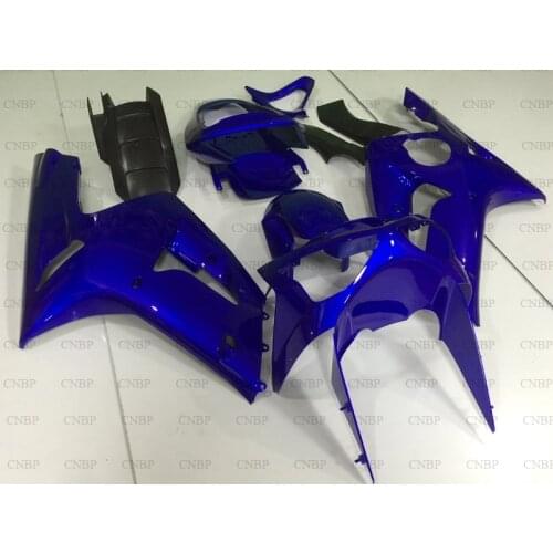 636 Zx-6r 2003 - 2004 Fairings Zx6r 04 Fairing Ninja Zx-6r 03 Blue Motorcycle Fairing
