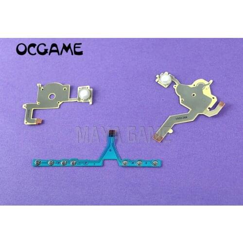 OCGAME 30sets/lot Replacement Type 3000 Function Buttons Keypad Flex Cable( 3 in 1 Set) For PSP3000 psp 3000