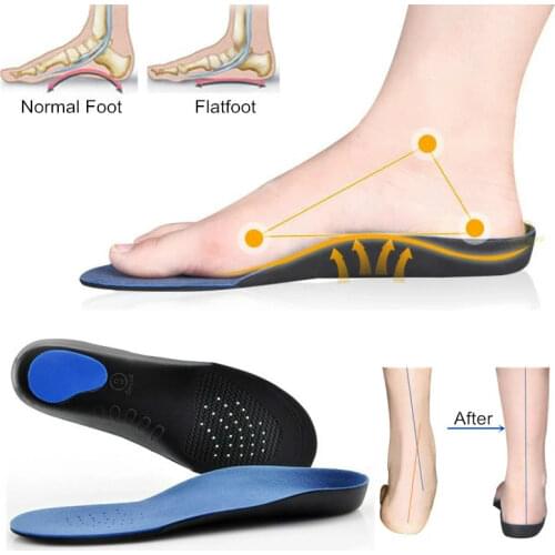 Orthopedic Insoles Orthotics Flat Feet Health Sole Pad For Shoes Insert Arch Support Pad For Plantar fasciitis Feet Care Insoles