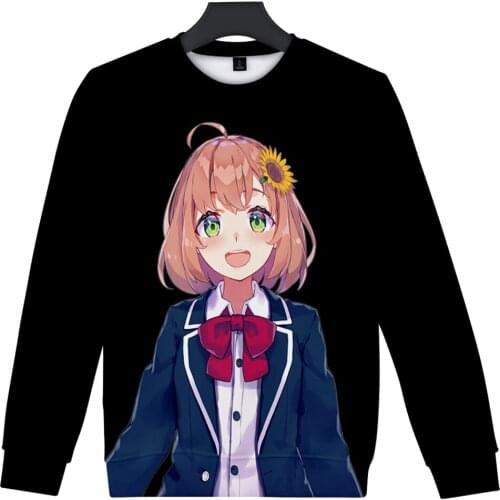 2021 HonmaHimawari 3D print autumn winter Holiday passionate style Men/Women Harajuku Kawaii Style Round sweatshirt Clothes