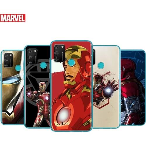 Transparent Cover Marvel Iron Man For Honor V30 View 20 V20 30i 30S 30 20S 20E 20i 20 Lite Pro Plus Phone Case