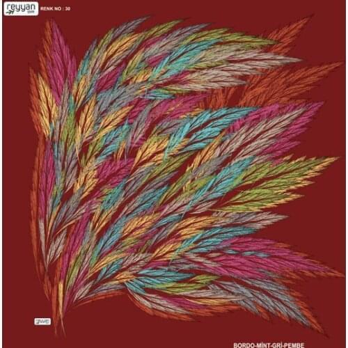 REYYAN SILK OYALIK WRITING (NEW QUALITY)-DESEN-19 - RENK-30