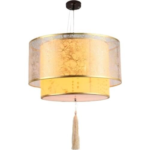 Modern Chinese wood lantern pendant lights study lamps dining living room corridor Zen round decorative hanging lights fixtures