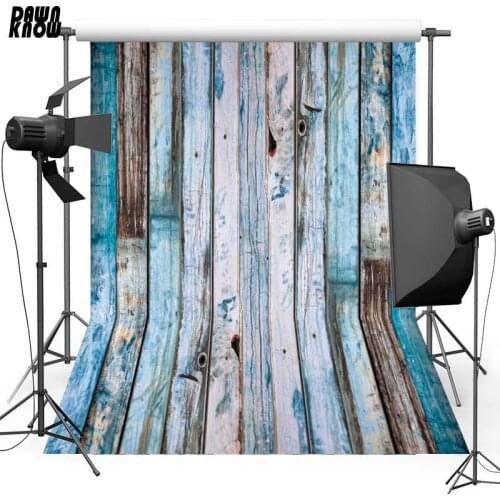 DAWNKNOW Wood Floor Vinyl Photography Background For Baby New Fabric Polyester Backdrop For Wedding Photo Studio Floor693