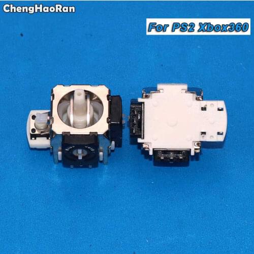 ChengHaoRan 2pcs 3D Analog Joystick For PS2 XBOX 360 Controller Game Joystick Wireless Controller Analog Sensor Axis Accessories