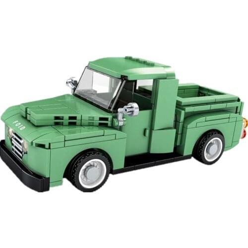 2021 Speed Champions Serise For D F-1 Pickup Trucks Supercar Race Car Sports Building Blocks Bricks Sets Kits Kids Classic Model