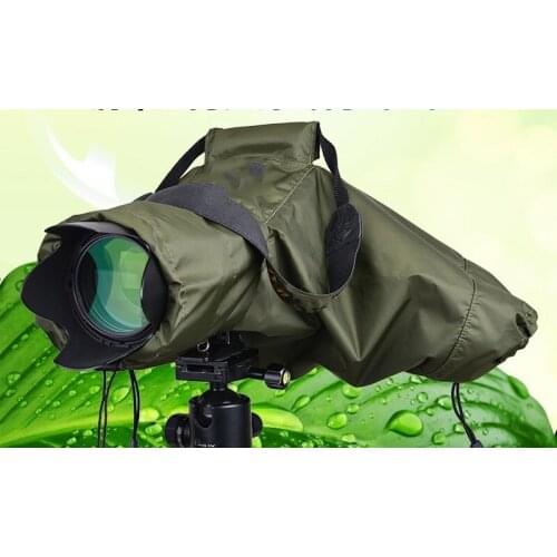210T Professional Camera Rain Cover Coat Bag Protector Rainproof Waterproof Against Dust for camera